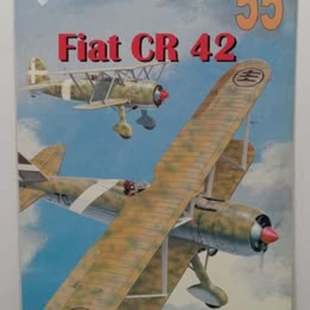 Fiat CR 42 Wydawnictwo Militaria 55 Book